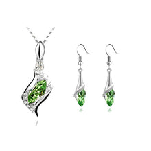 Load image into Gallery viewer, New Limited Wedding 2019 Wholesale Austrya Crystal Jewelry Sets