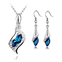 Load image into Gallery viewer, New Limited Wedding 2019 Wholesale Austrya Crystal Jewelry Sets