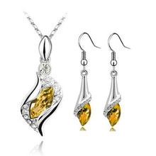 Load image into Gallery viewer, New Limited Wedding 2019 Wholesale Austrya Crystal Jewelry Sets