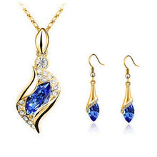 Load image into Gallery viewer, New Limited Wedding 2019 Wholesale Austrya Crystal Jewelry Sets