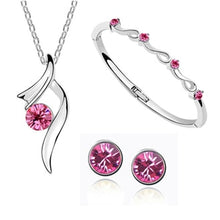 Load image into Gallery viewer, New 2019 Fashion Austrian Crystal Jewelry Sets