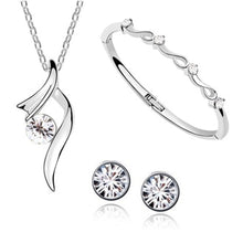 Load image into Gallery viewer, New 2019 Fashion Austrian Crystal Jewelry Sets