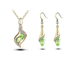 Load image into Gallery viewer, New Limited Wedding 2019 Wholesale Austrya Crystal Jewelry Sets
