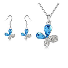 Load image into Gallery viewer, 2019 Hot Sale Butterfly Crystal Jewelry Set