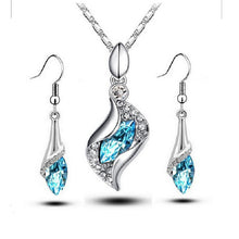 Load image into Gallery viewer, New Limited Wedding 2019 Wholesale Austrya Crystal Jewelry Sets