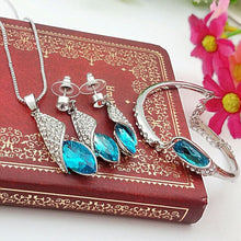 Load image into Gallery viewer, 2019 Big Promotion Austrya Crystal Wedding Jewelry Sets