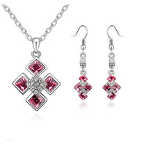 Load image into Gallery viewer, Fashion Austrian Crystal Jewelry Set